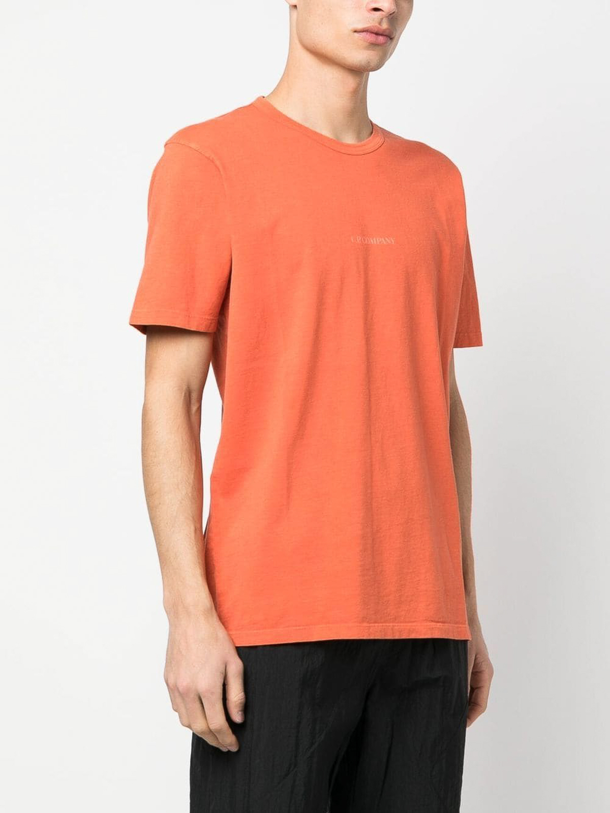 Shop C.p. Company Camiseta - Naranja In Orange