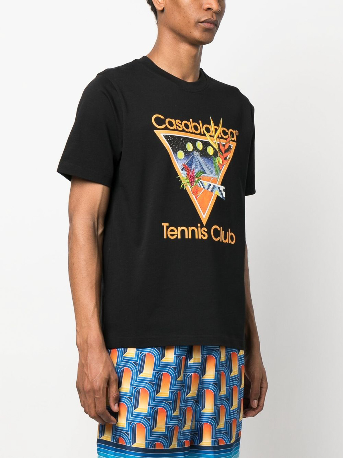 Casablanca Tシャツ - 白 - ホワイト|MS23JTS00115 | THEBS
