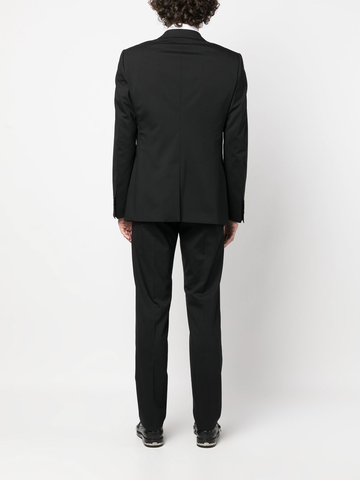 Dolce & Gabbana 黒 スーツ Dolce&Gabbana 黒いスーツベスト サイズ46