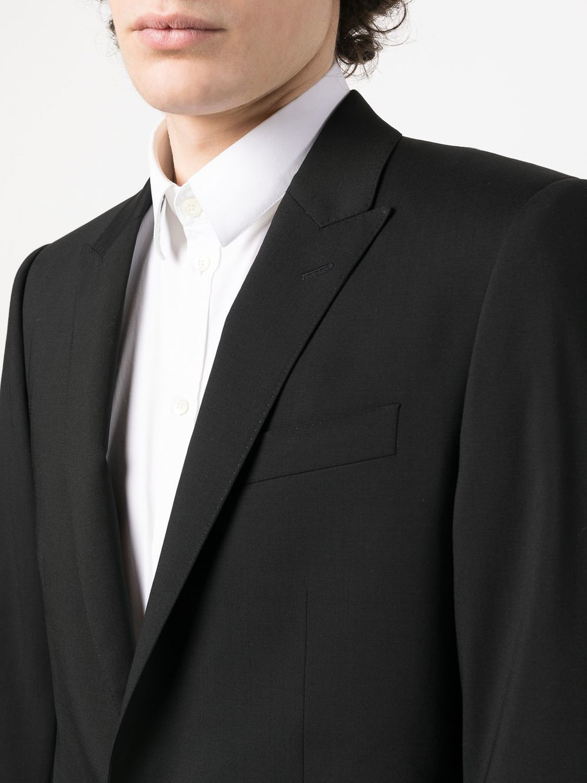 Dolce & Gabbana 黒 スーツ Dolce&Gabbana 黒いスーツベスト サイズ46