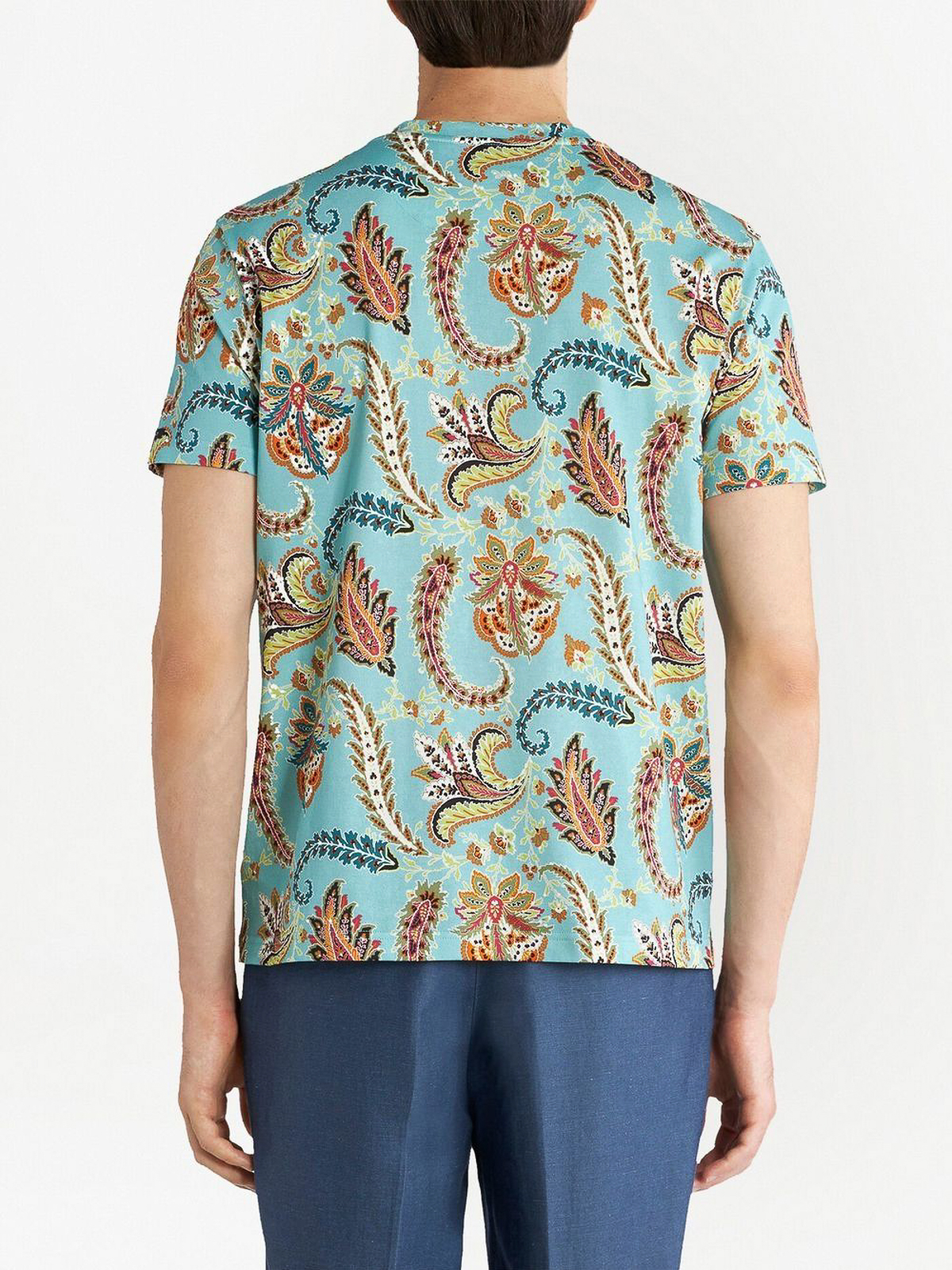 ETRO Cotton Paisley Print T-Shirt