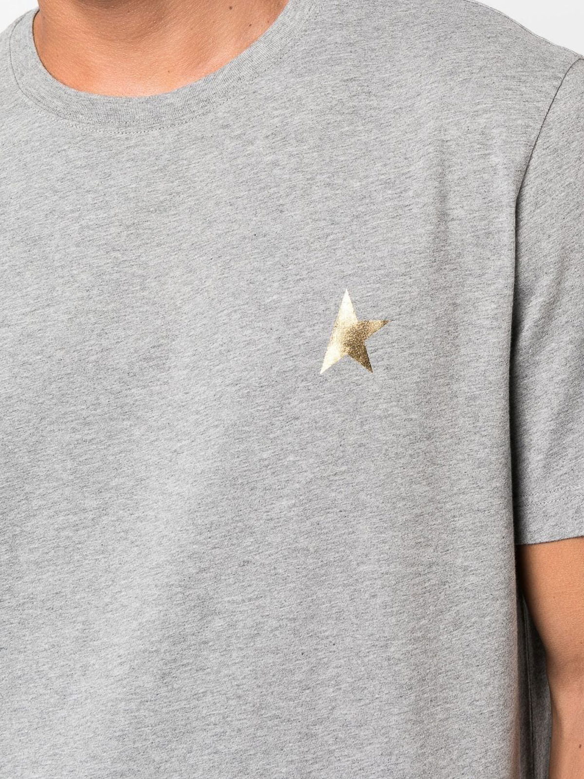 【関税込み】★Golden ★スターコットンTシャツ GMP01220P Golden Goose Logo T-shirt - White - Men | GMP01220P00087910283