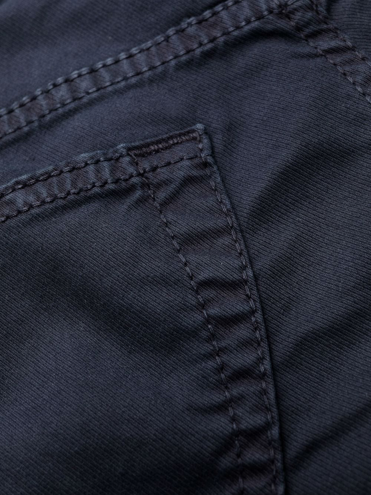 Shop Jacob Cohen Cotton Blend Mid-rise Slim-cut Trousers In Blue