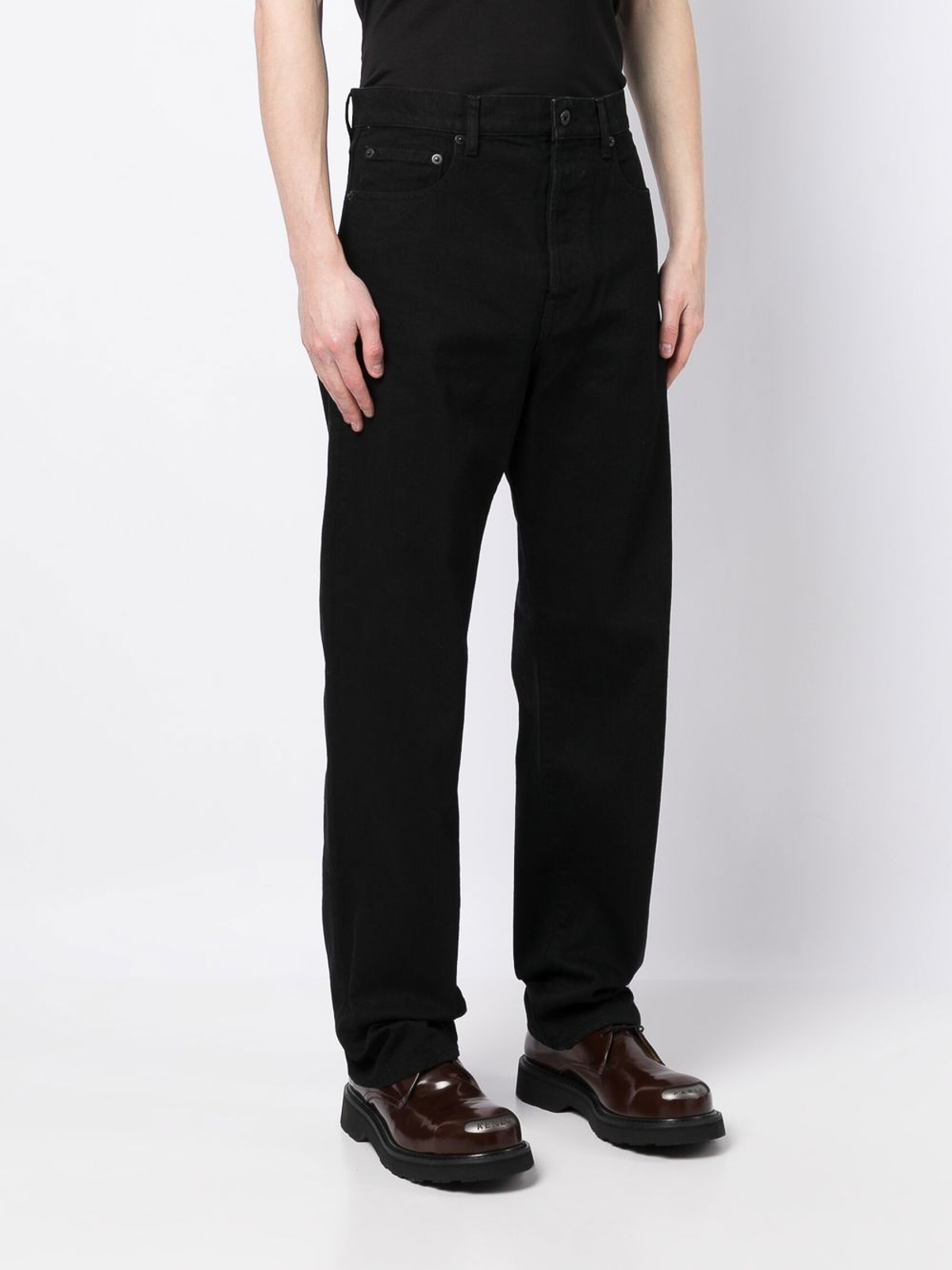 Kenzo ストレートジーンズ - 黒|FD55DP3316C1BM | THEBS
