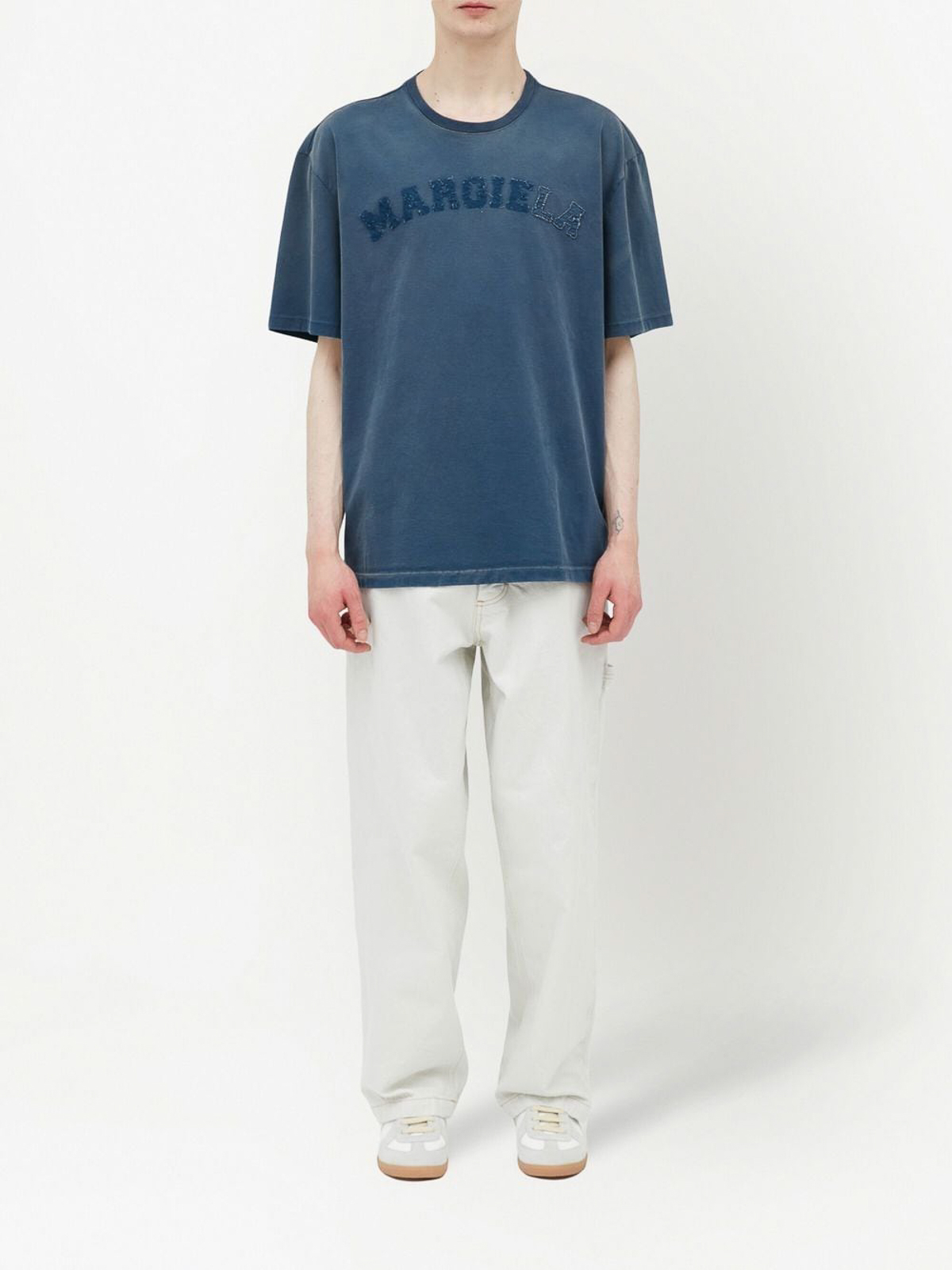 Maison Margiela Logo-patch cotton T-shirt | S50GC0685S23883469