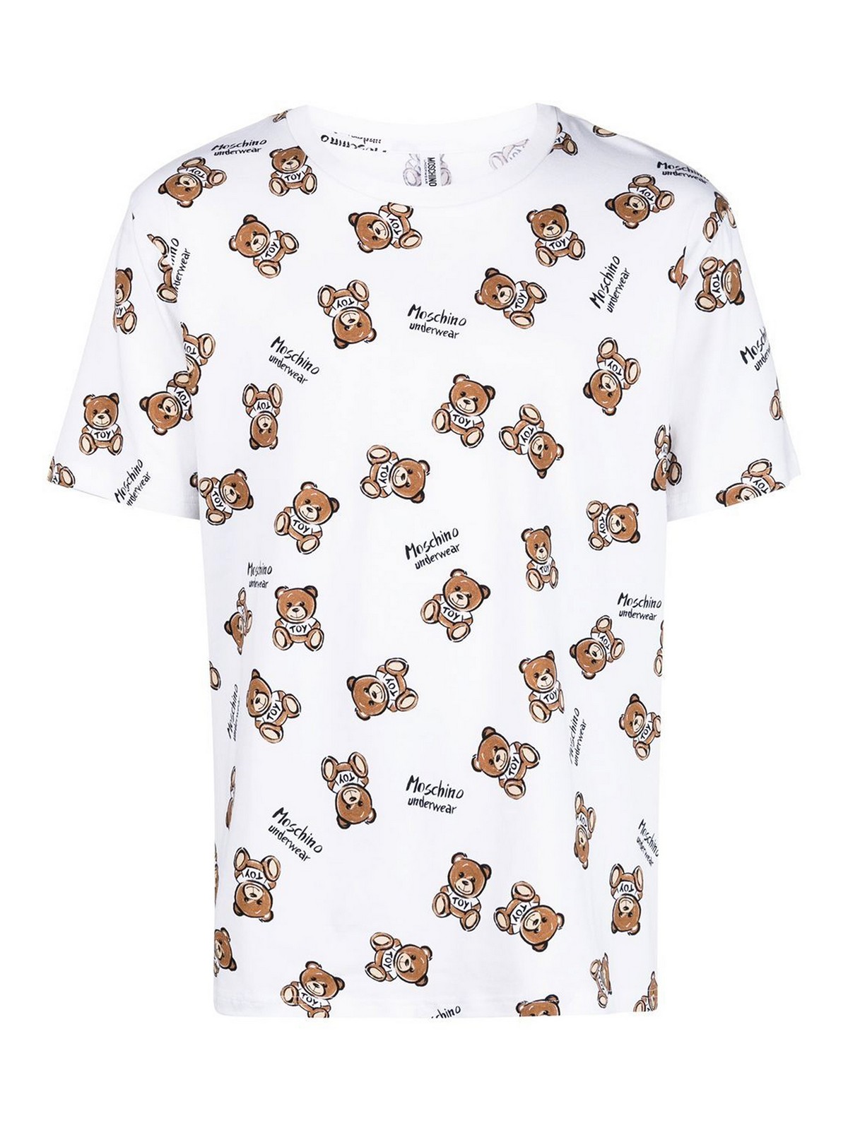 Moschino bear print online underwear sweatshirt