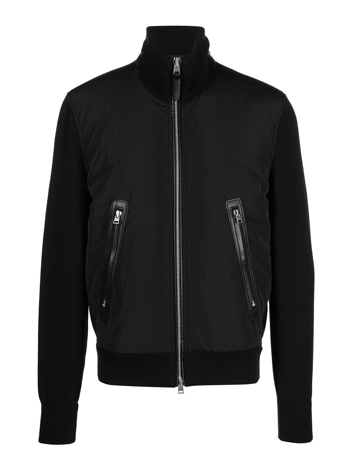 TOM FORD zip-front Leather Jacket | Black | FARFETCH PH TOM FORD