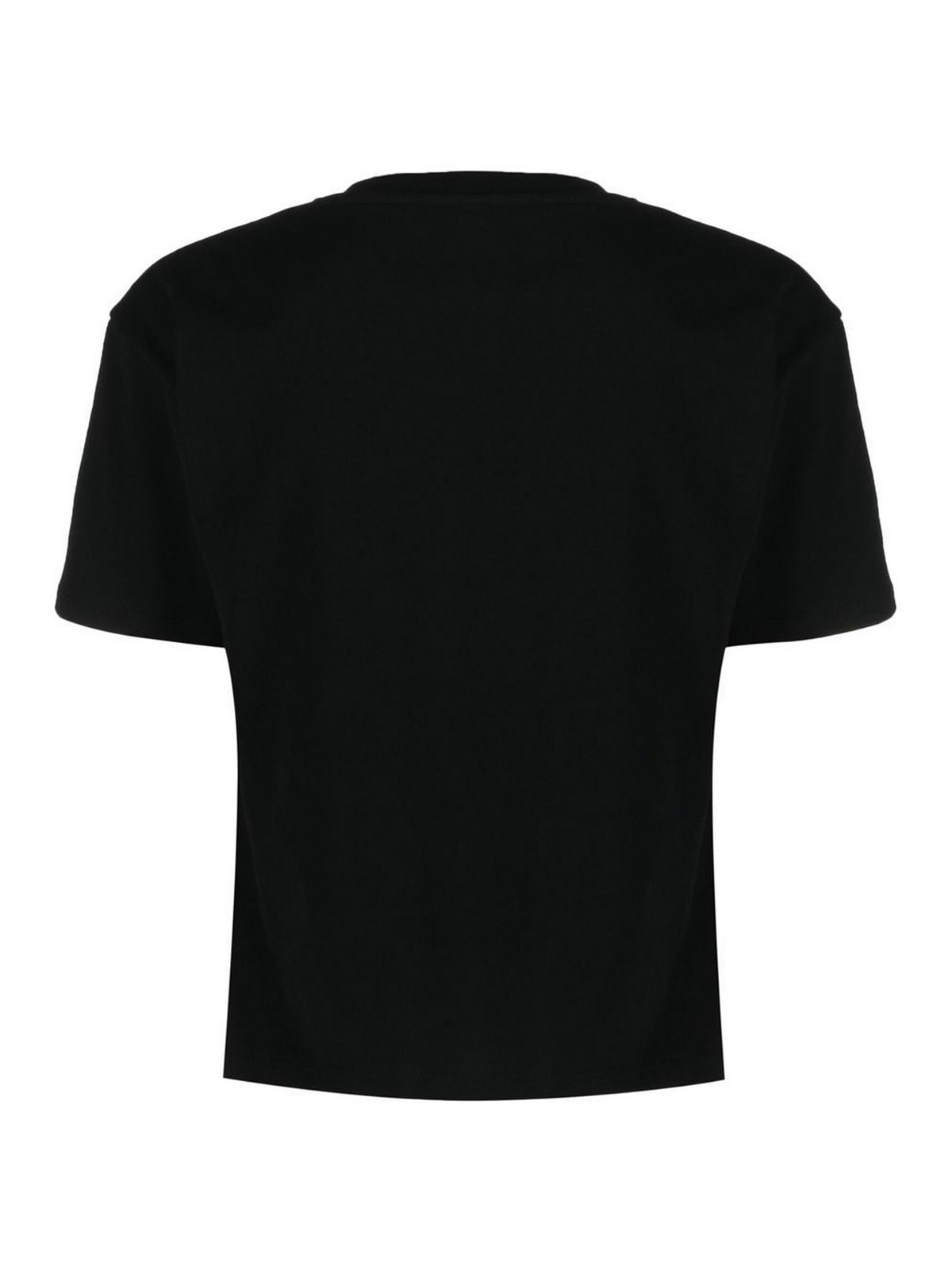 Moschino Leopard-print logo Tee - Black - Women | 070994120555
