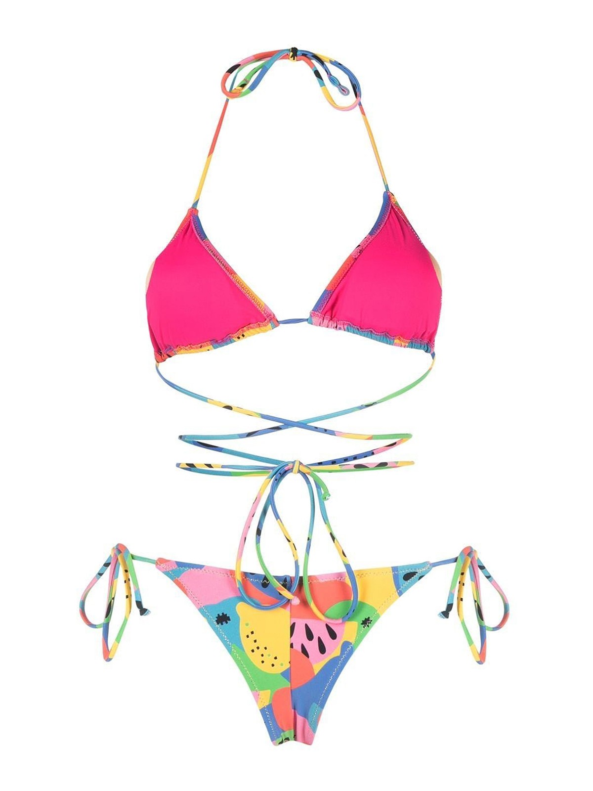 Bikinis Reina Olga - Miami watermelon-print bikini - MIAMIWATERMELON