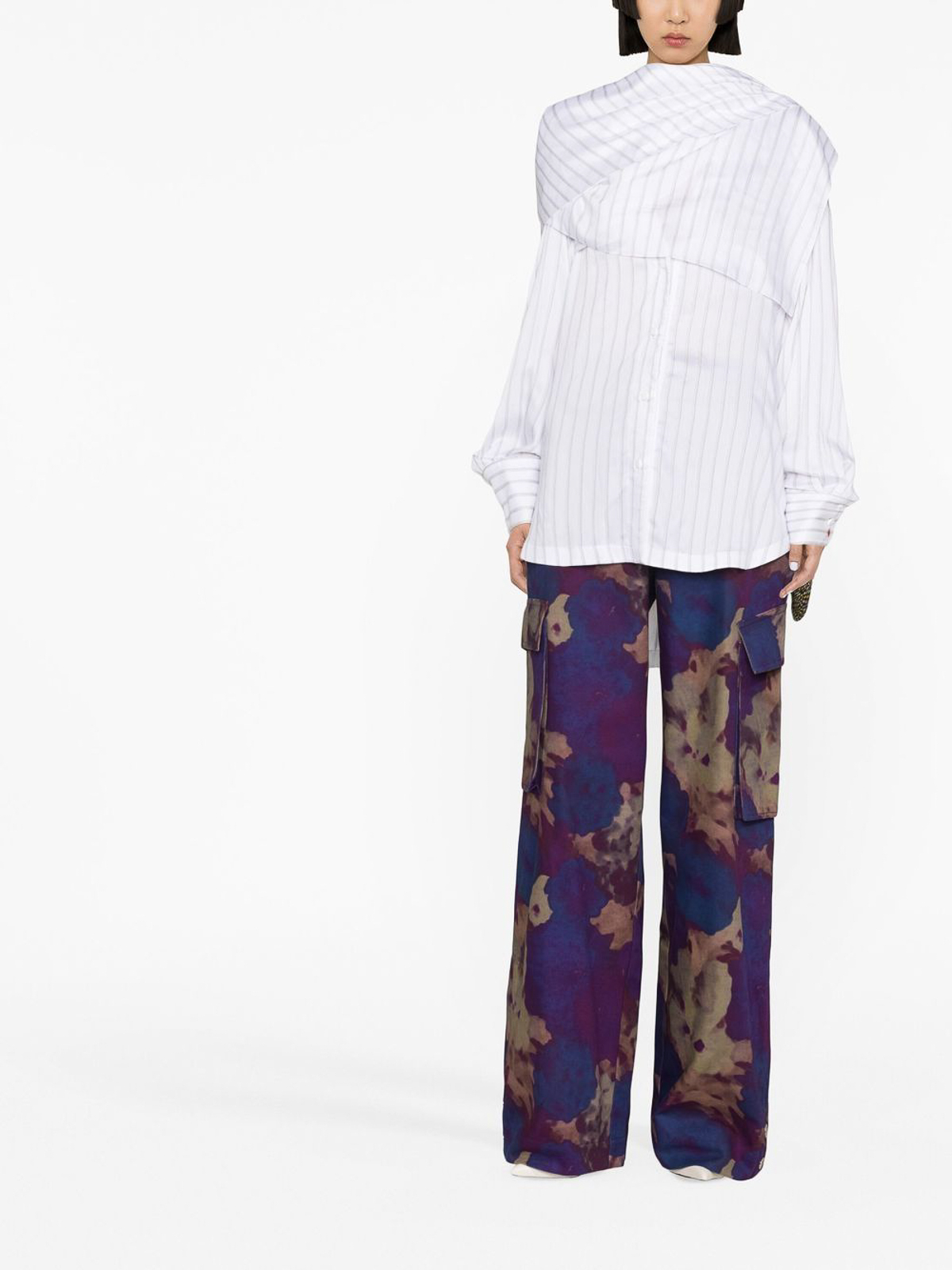 Tシャツ・カットソー THE ATTICO SS23 BONNIE SHIRT (231WCH08_V054020) 243WCT252C084_100_2.jpg?sw=206