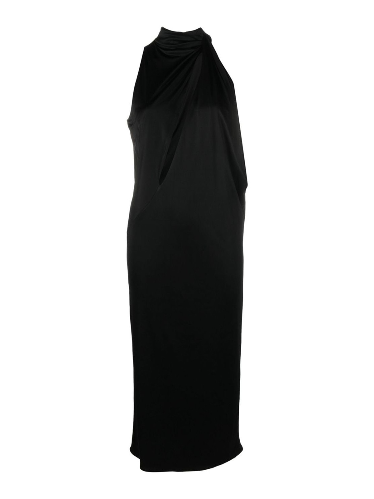 Shop Versace Vestido Largo - Negro In Black
