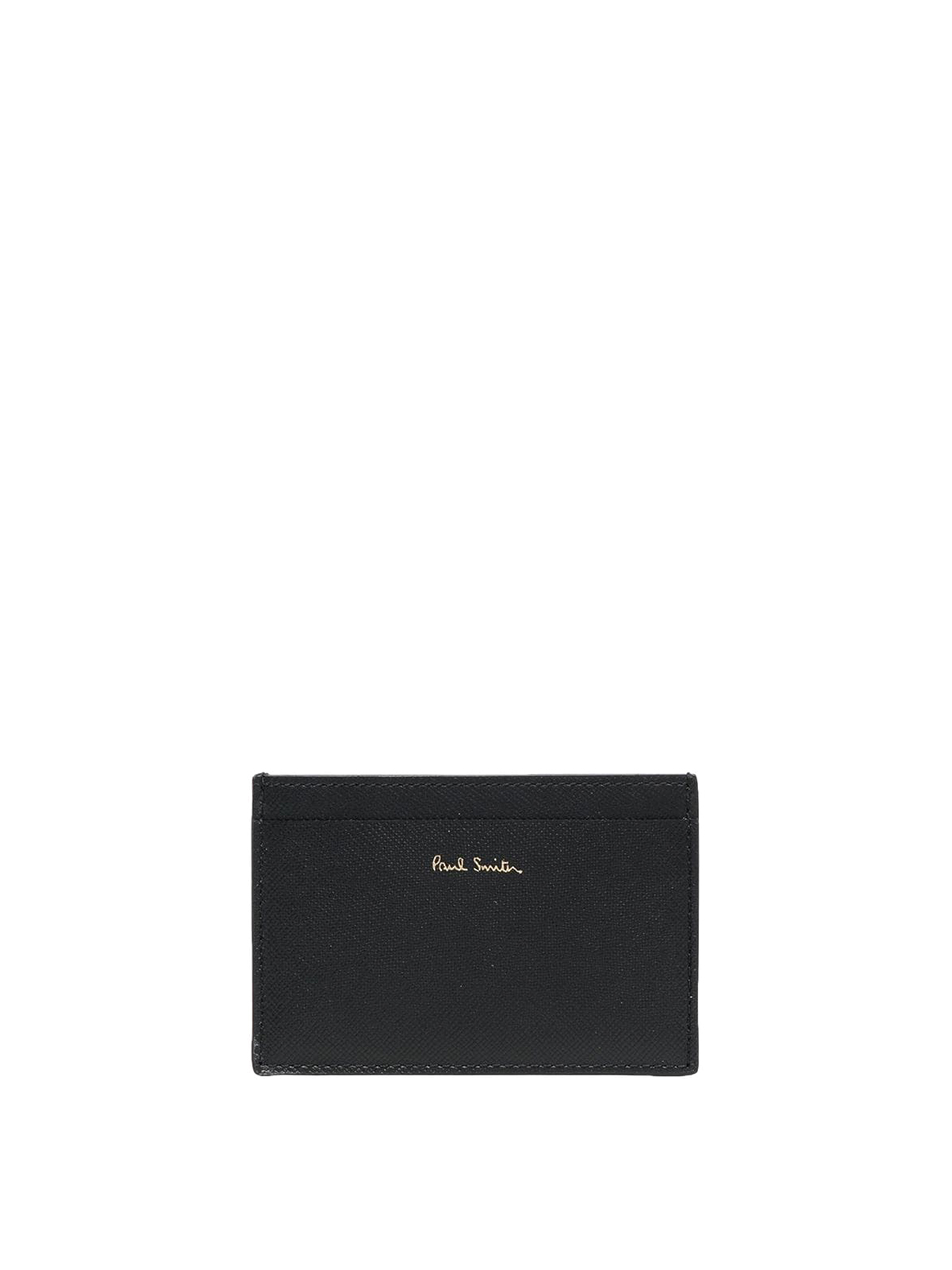Shop Paul Smith Graphic-print Leather Wallet In Black