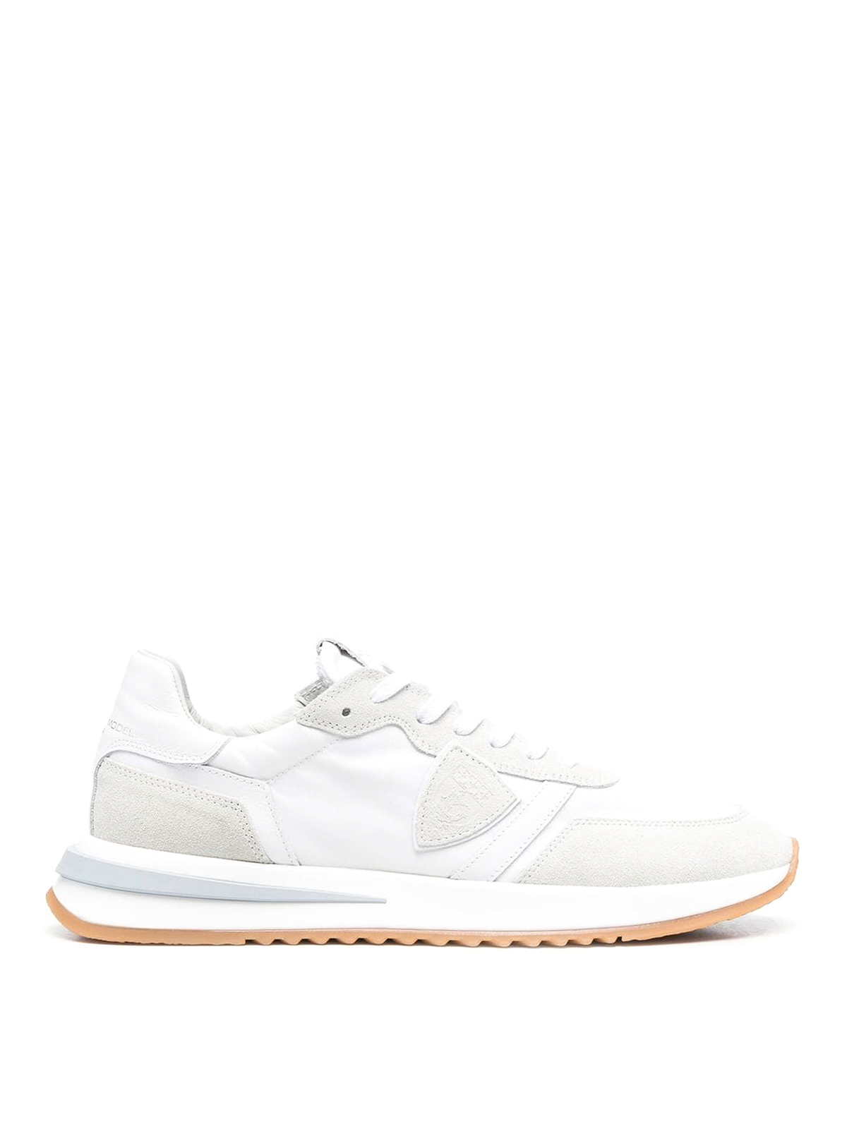 Shop Philippe Model Tylu Tropez Lace-up Sneakers In White