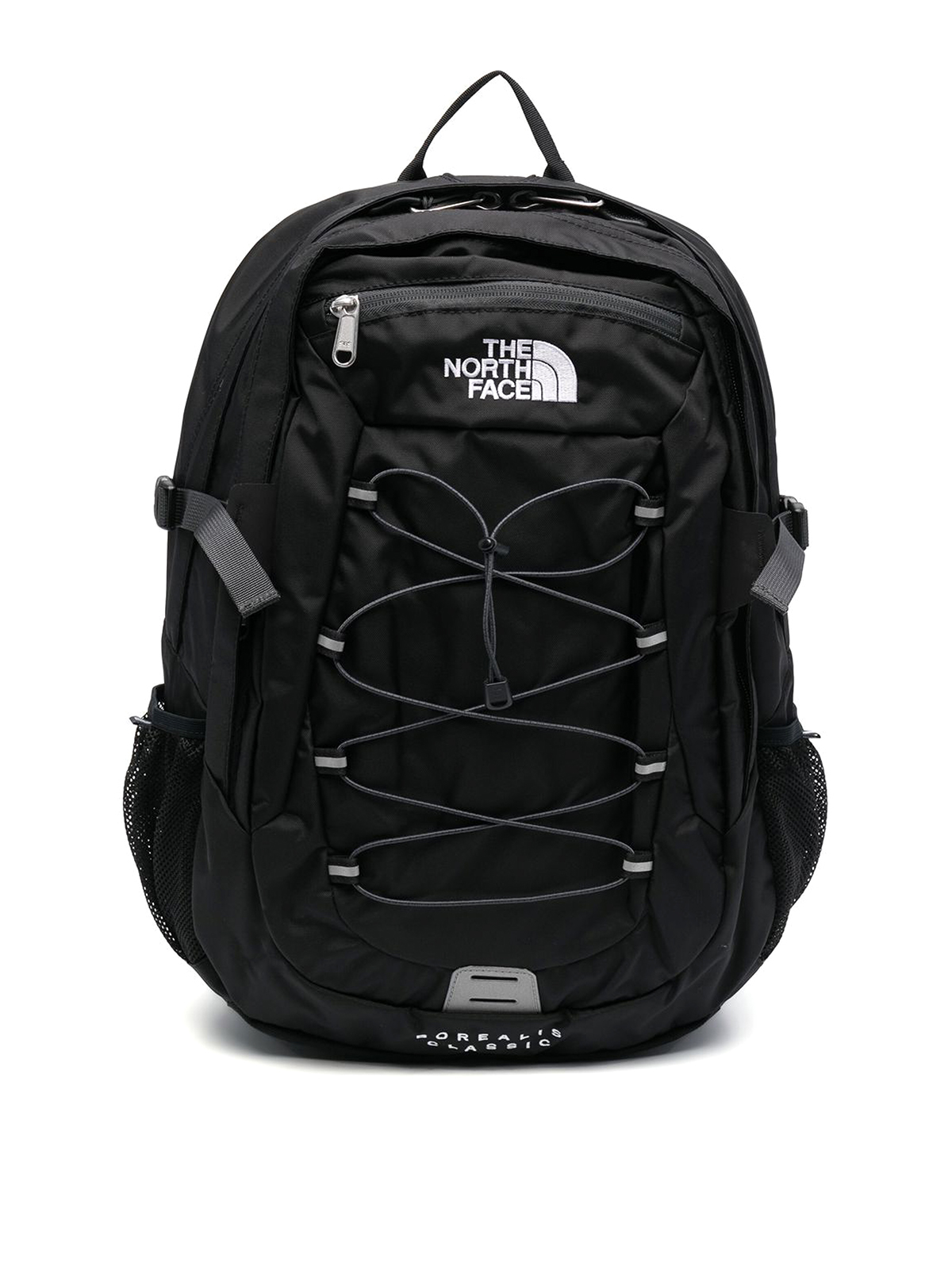 Shop The North Face Logo Zipped Backpack In Black