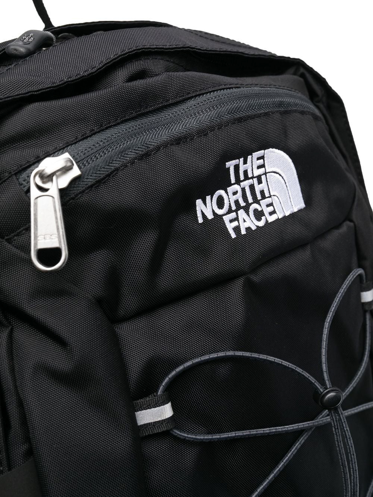 Shop The North Face Logo Zipped Backpack In Black