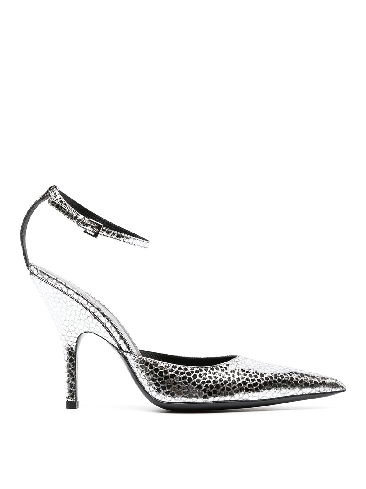 By Far Eliza Pump In Silver