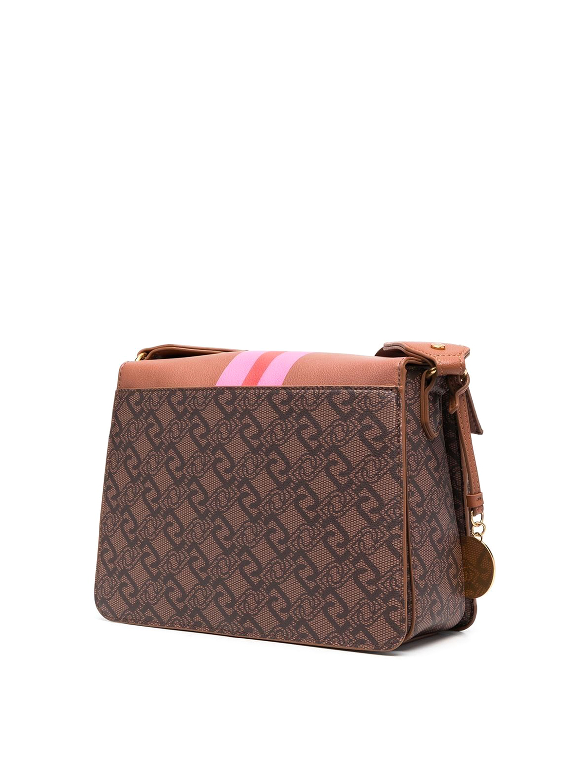 monogram print crossbody bag