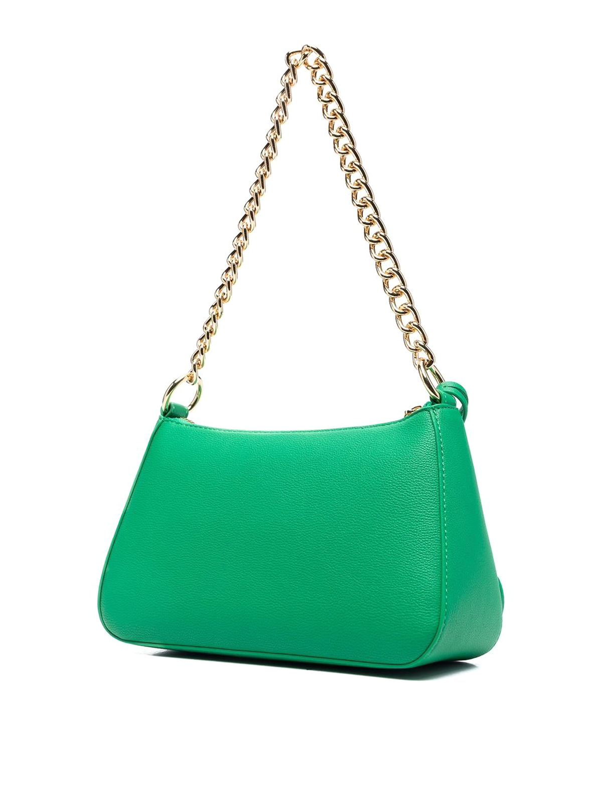 Love Moschino Apple green logo-lettering shoulder bag