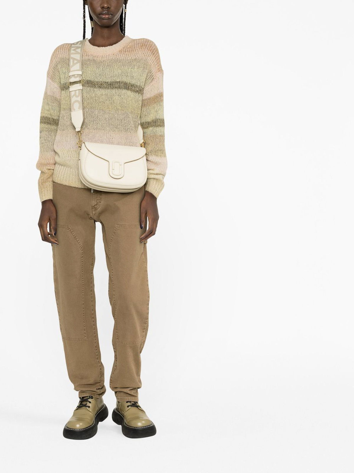 Marc Jacobs Khaki The Snapshot Crossbody Bag
