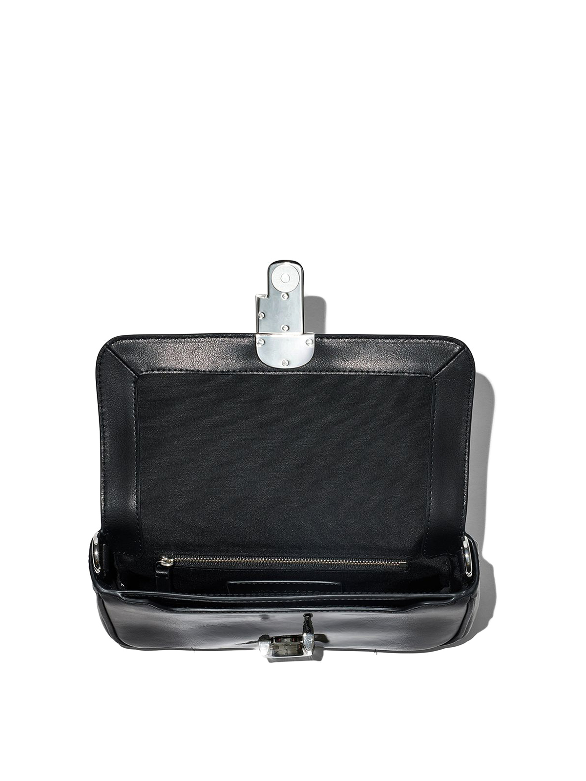 Buy MARC JACOBS Leather Bag Foldover Top Handle Shoulder Online in