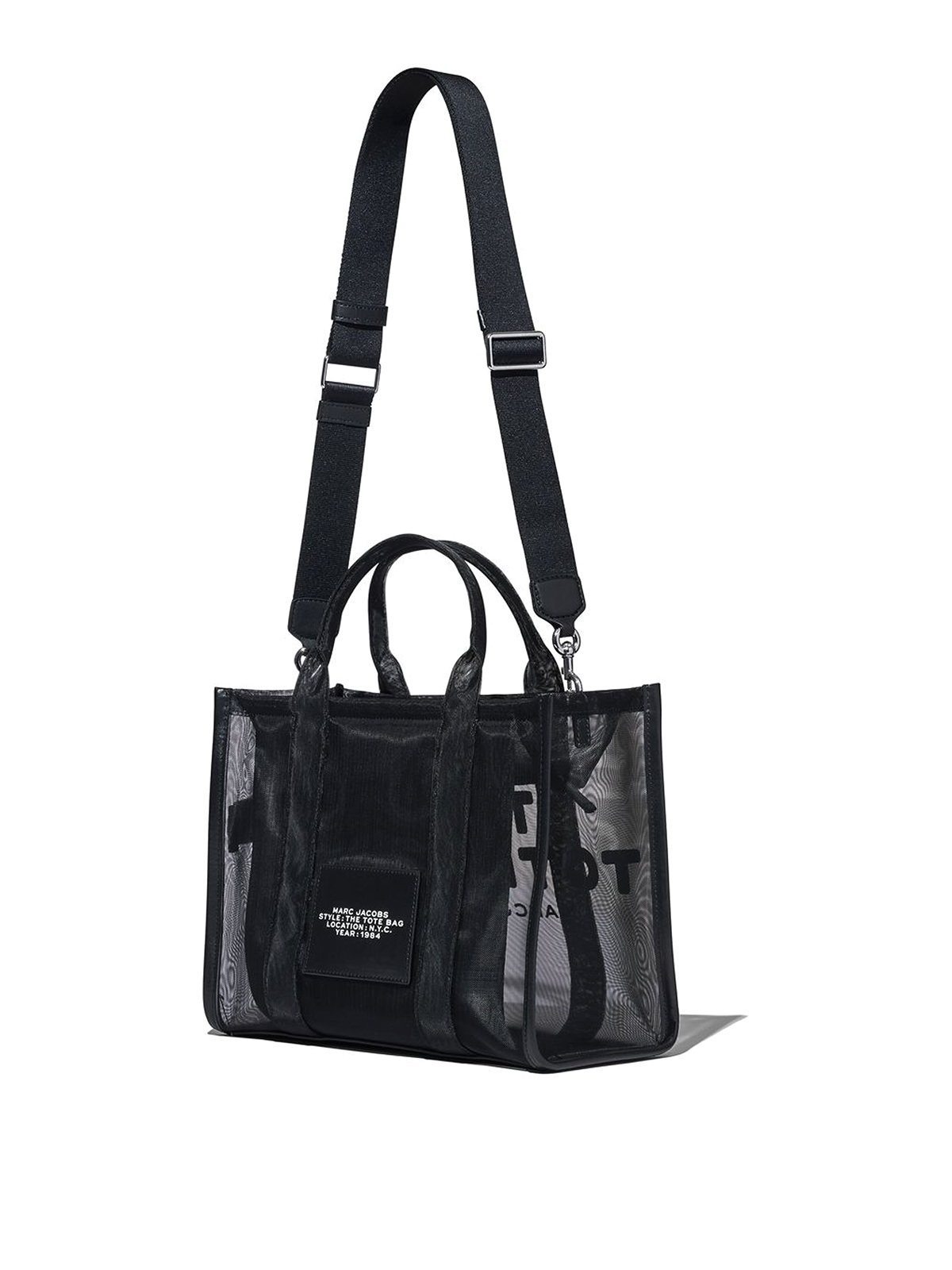 Totes bags Marc Jacobs - Sheer effect medium bag with logo