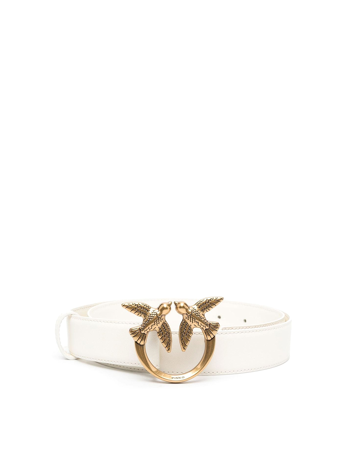 Pinko Love Berry H 3 Love bird leather belt|100125A0F1Z14Q display picture 1