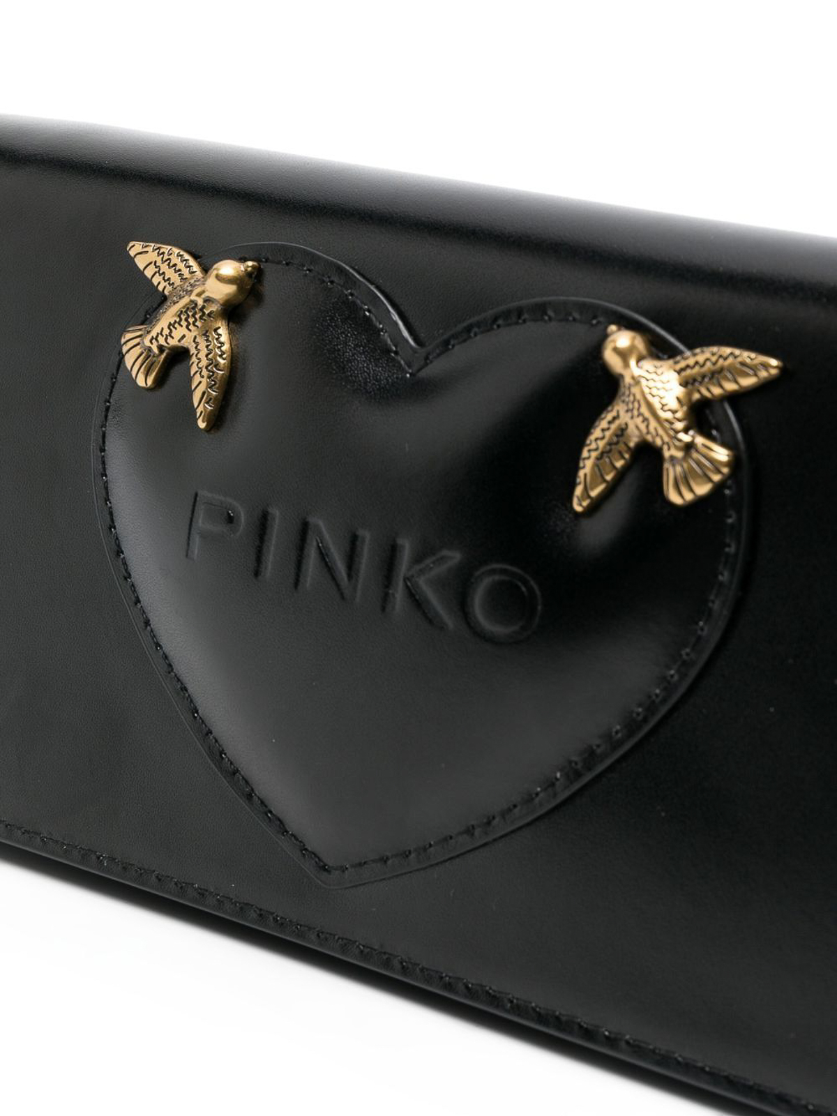 Pinko Love wallet-on-chain - Black - Women | 100306A0F3Z99Q