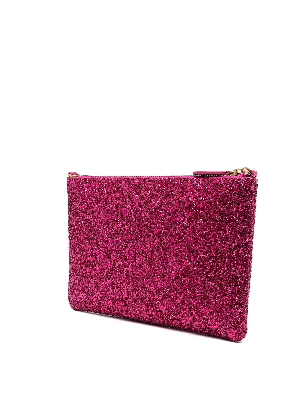 Pinko Flat Classic Logo-plaque glitter-detail bag