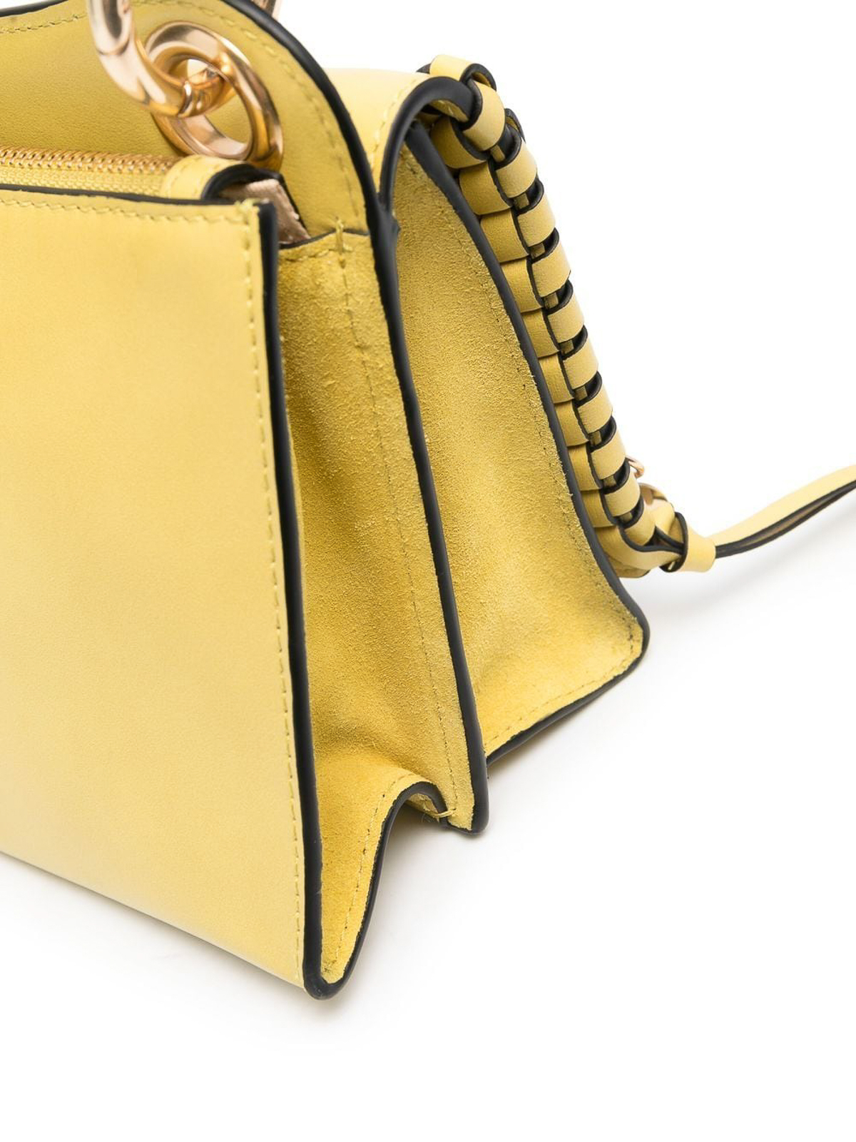 See by Chloé Tilda mini leather bag - Yellow|CHS22ASA68C99737