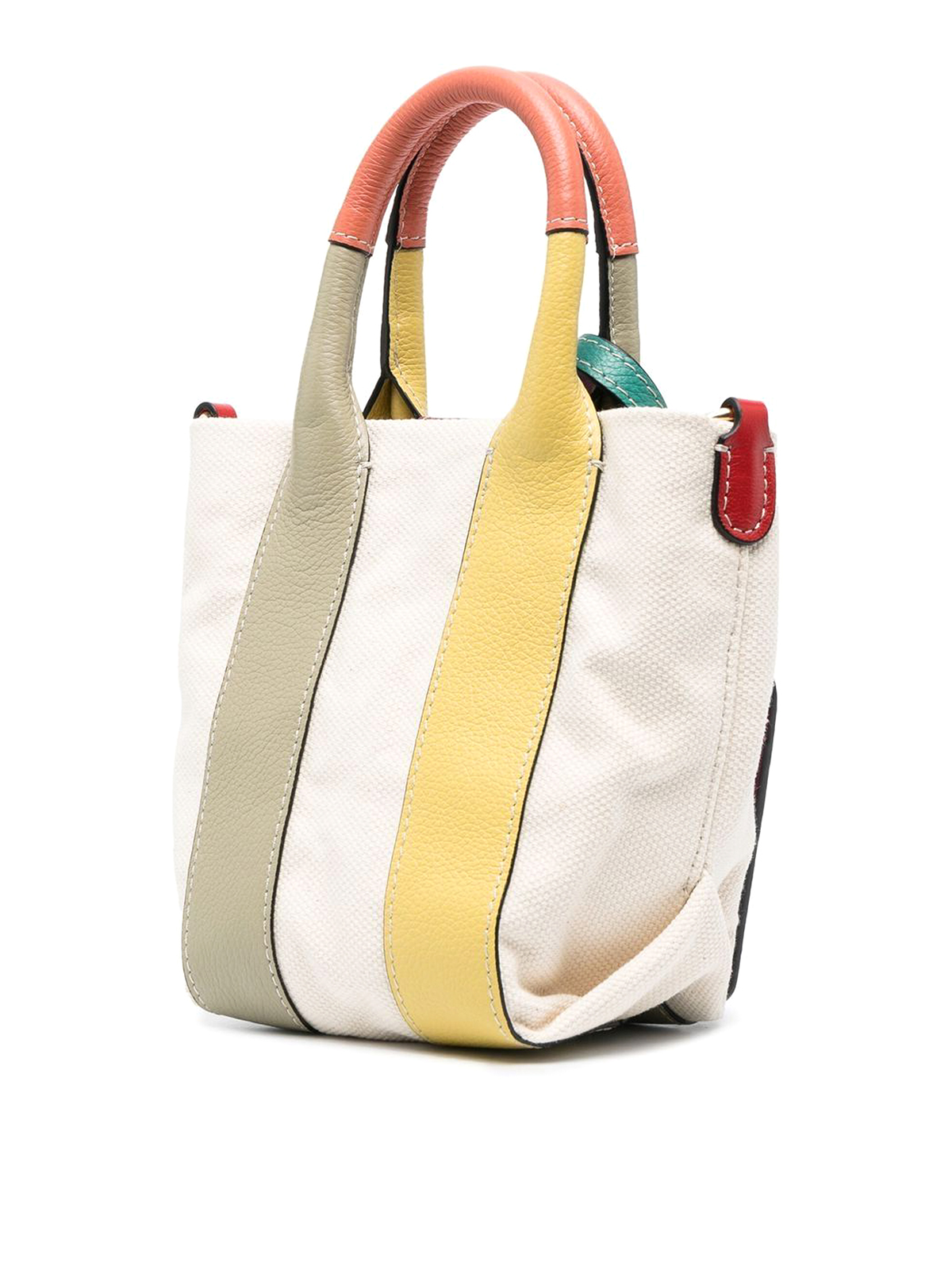 See by Chloé Multicolour mini Laetizia tote bag|CHS22USB68B0438I