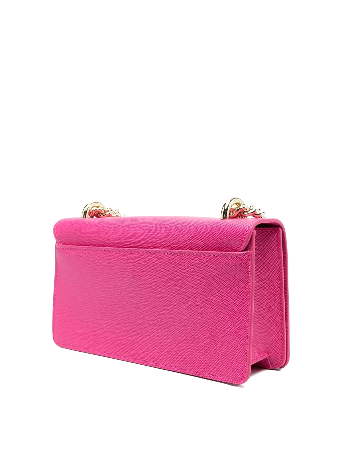 Versace Jeans logo-plaque Crossbody Bag Pink