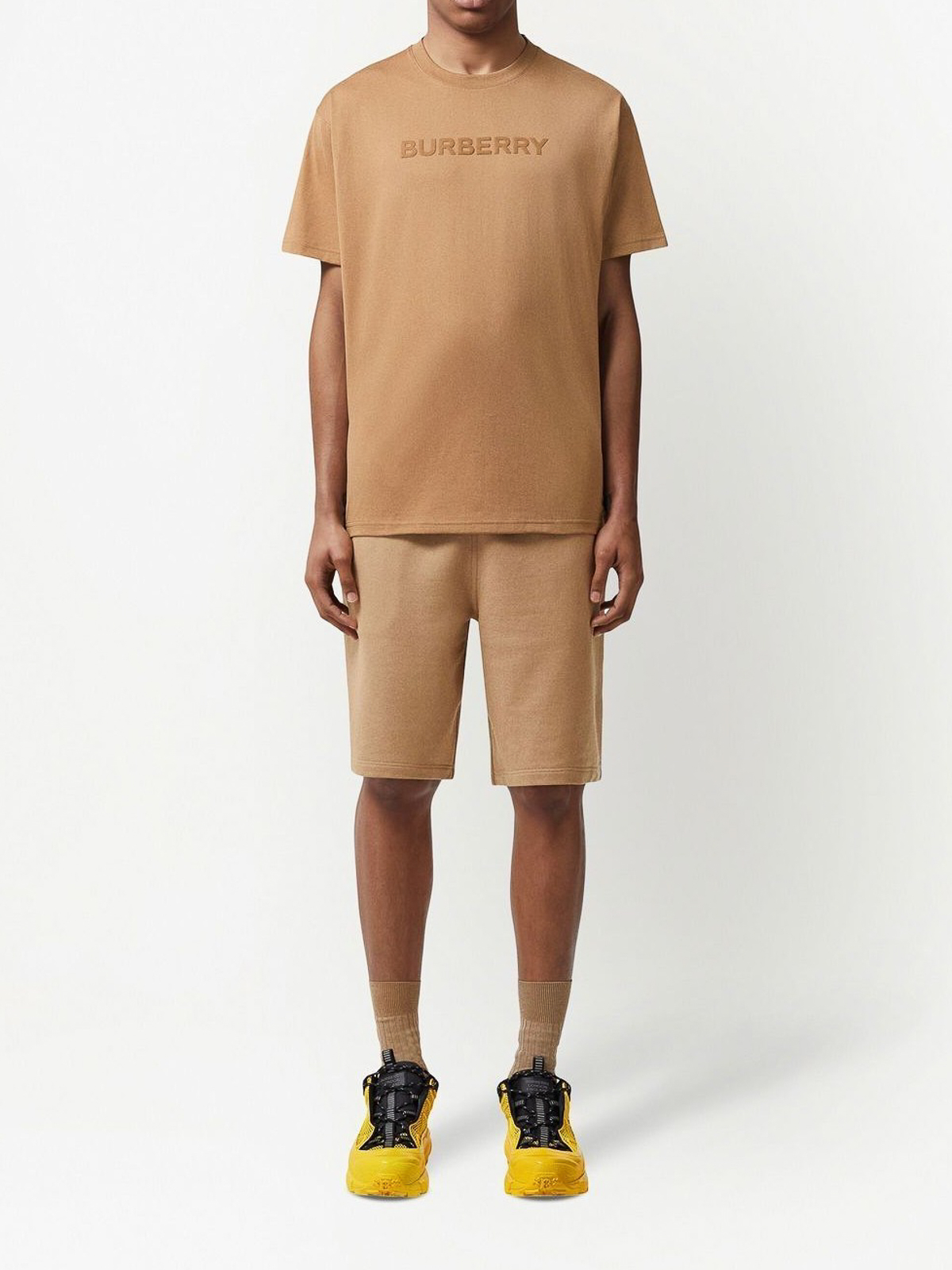 Burberry Harriston logo t-shirt - Beige - Men | 8055310