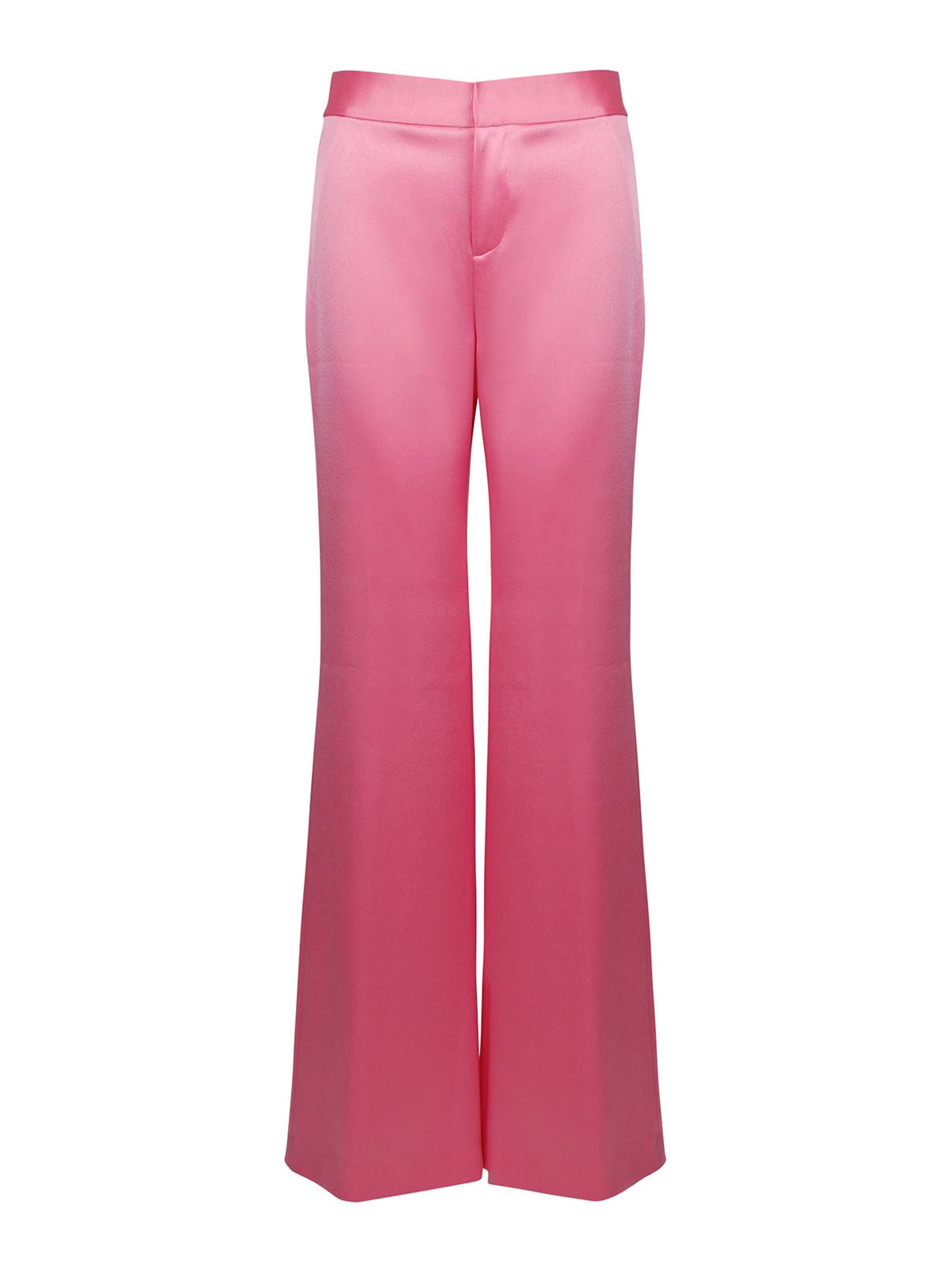 Alice And Olivia Deanna Bootcut Pants In Pink