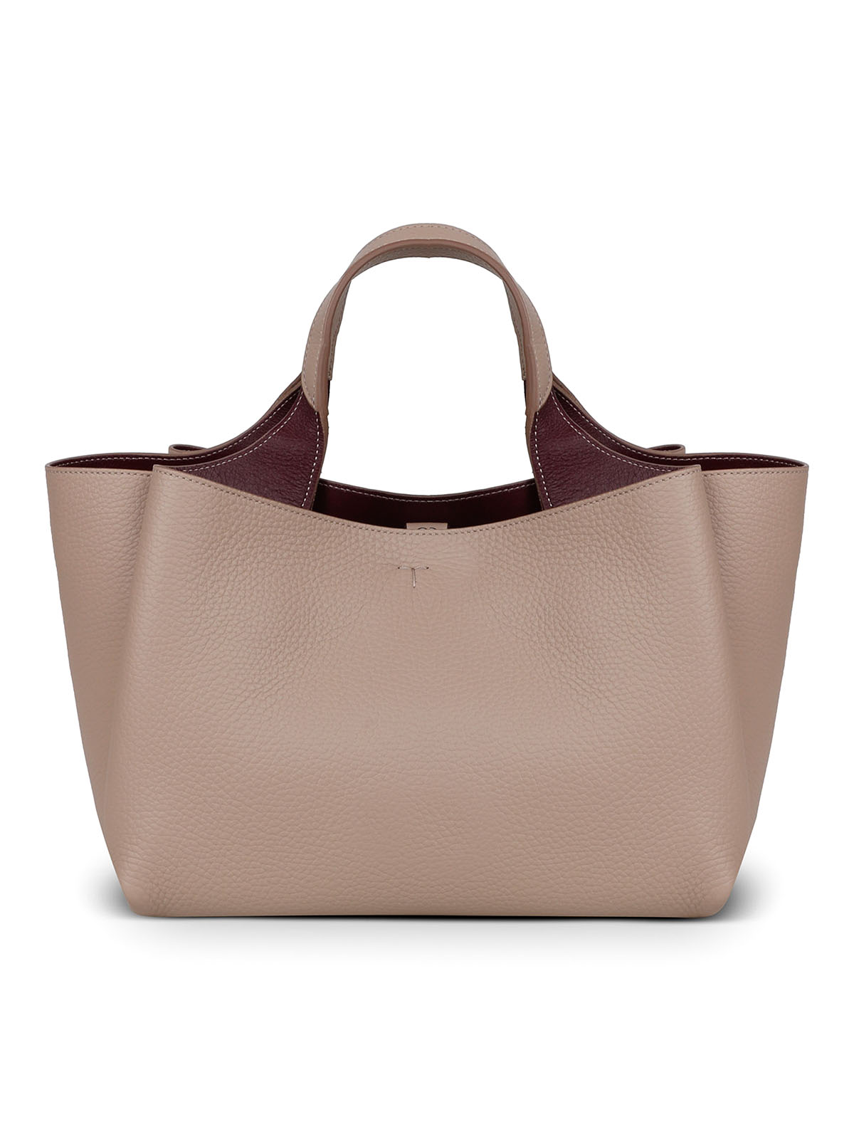 Tod's logo-charm Leather Tote Bag - Farfetch