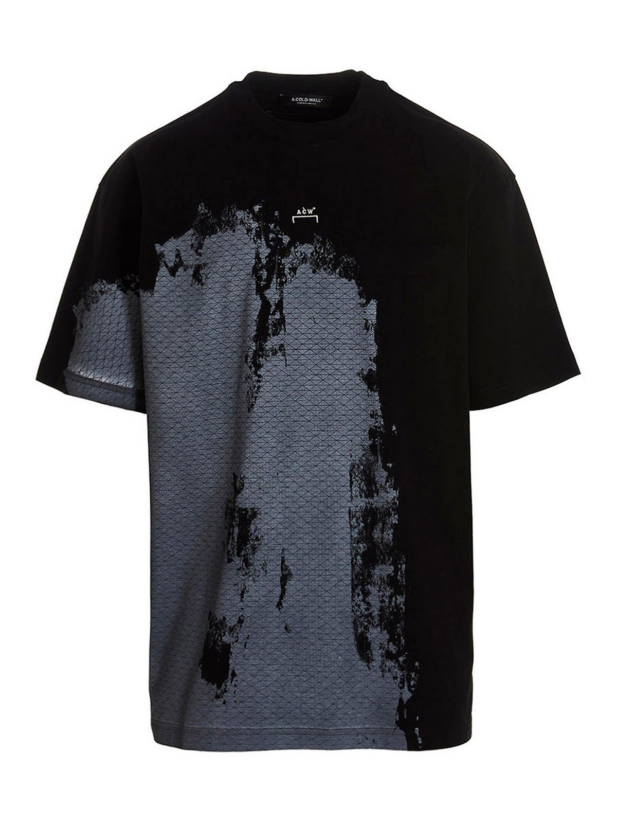 【関税込み】A-COLD-WALL* ブラック Brushstroke Tシャツ A-Cold-Wall* Brushstroke T-shirt - Black - Men | ACWMTS121BLACK