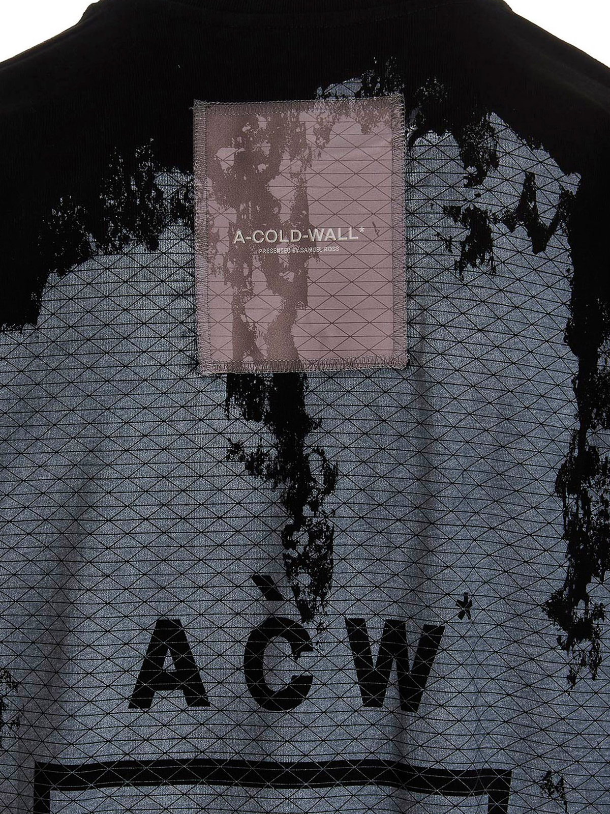 【関税込み】A-COLD-WALL* ブラック Brushstroke Tシャツ A-Cold-Wall* Brushstroke T-shirt - Black - Men | ACWMTS121BLACK