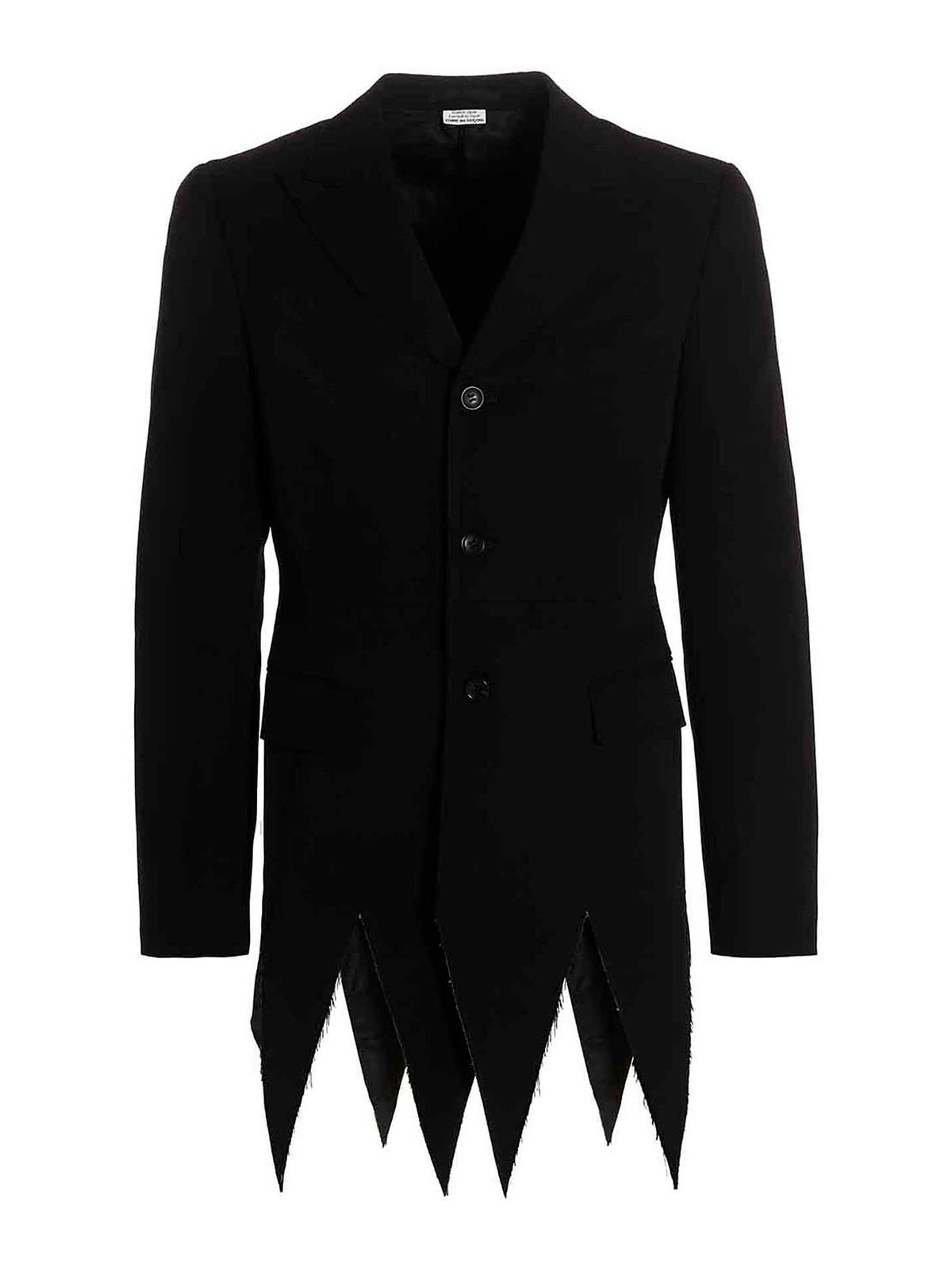 Comme Des Garcons Hommes Plus Spiked hem blazer jacket|PKJ0560511