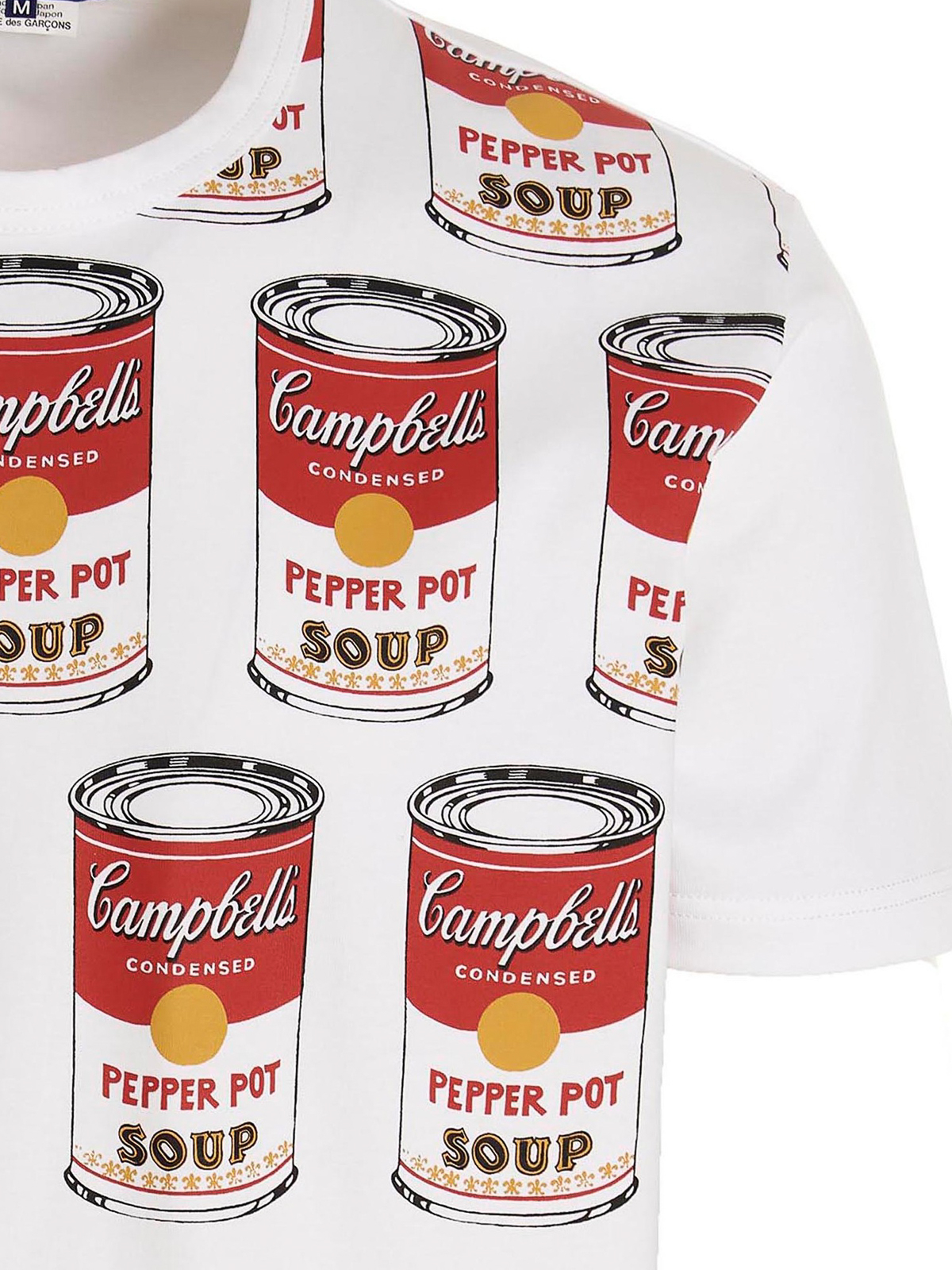 T-shirts Junya Watanabe - T-shirt soup andy warhol - WKT0040511