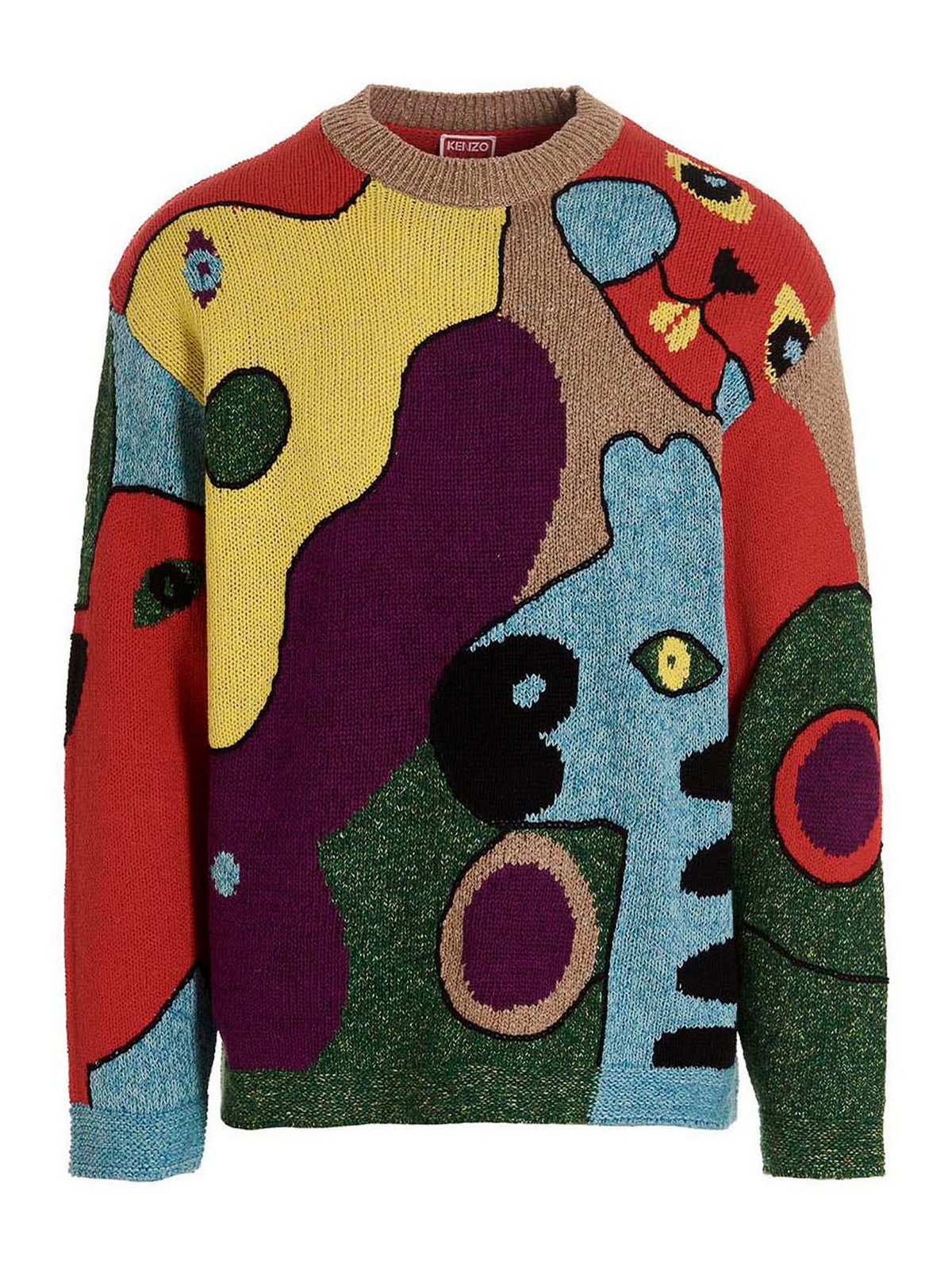 Kenzo O Sweater In Multicolour