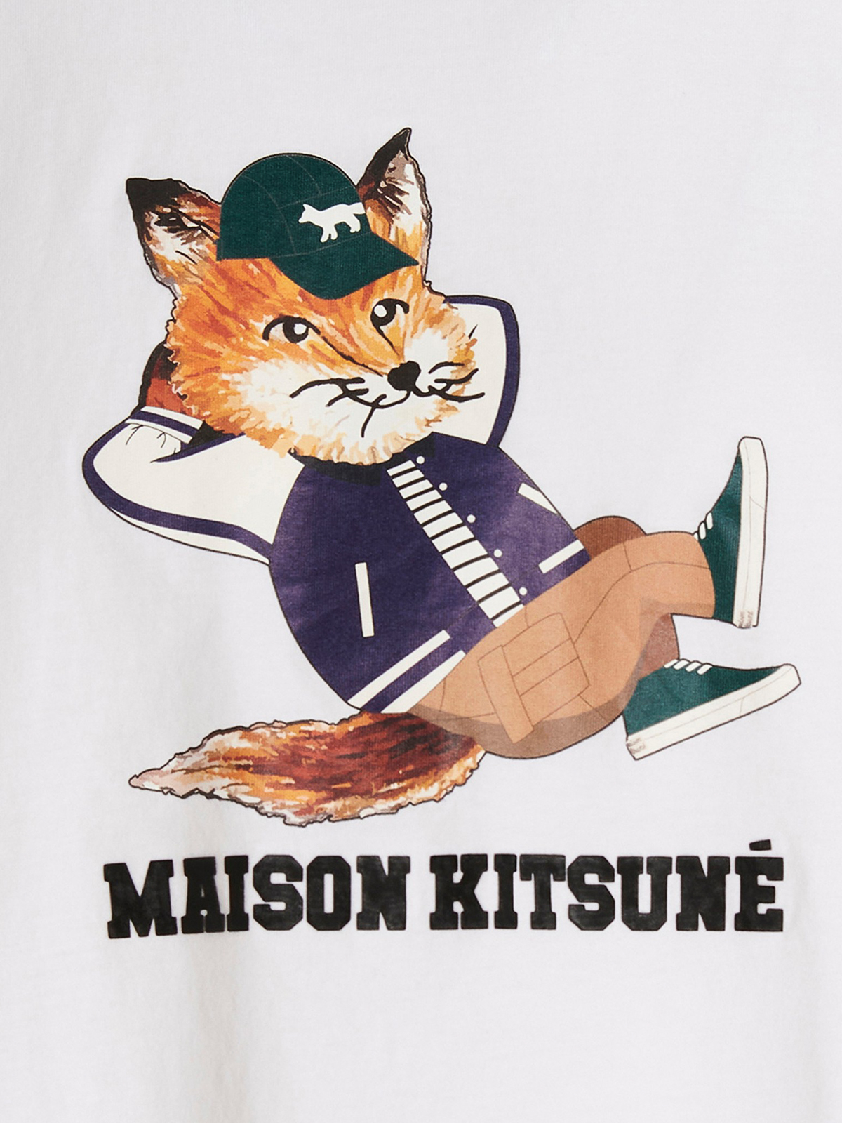 T-shirts Maison Kitsuné - T-shirt dressed fox - KM00103KJ0008P100