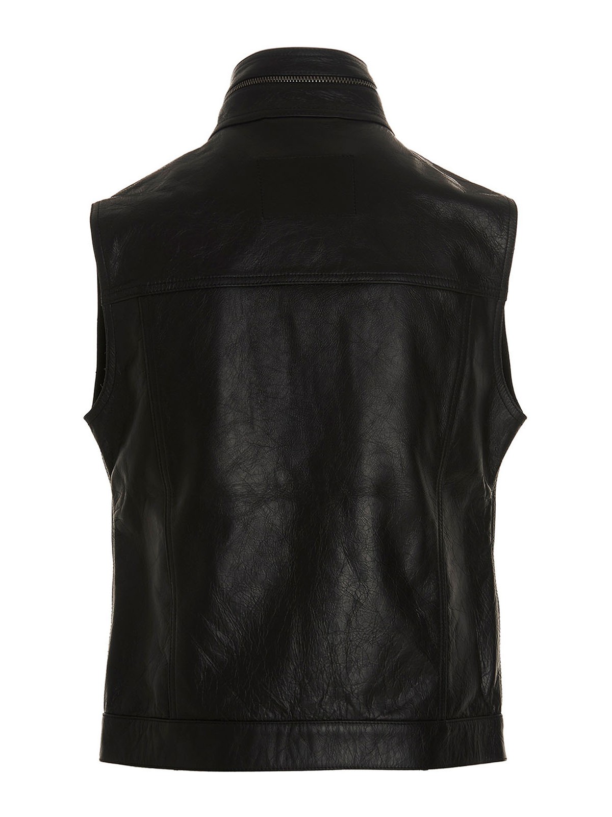 Leather jacket Martine Rose - Leather vest. - MRSS23529BLACK 