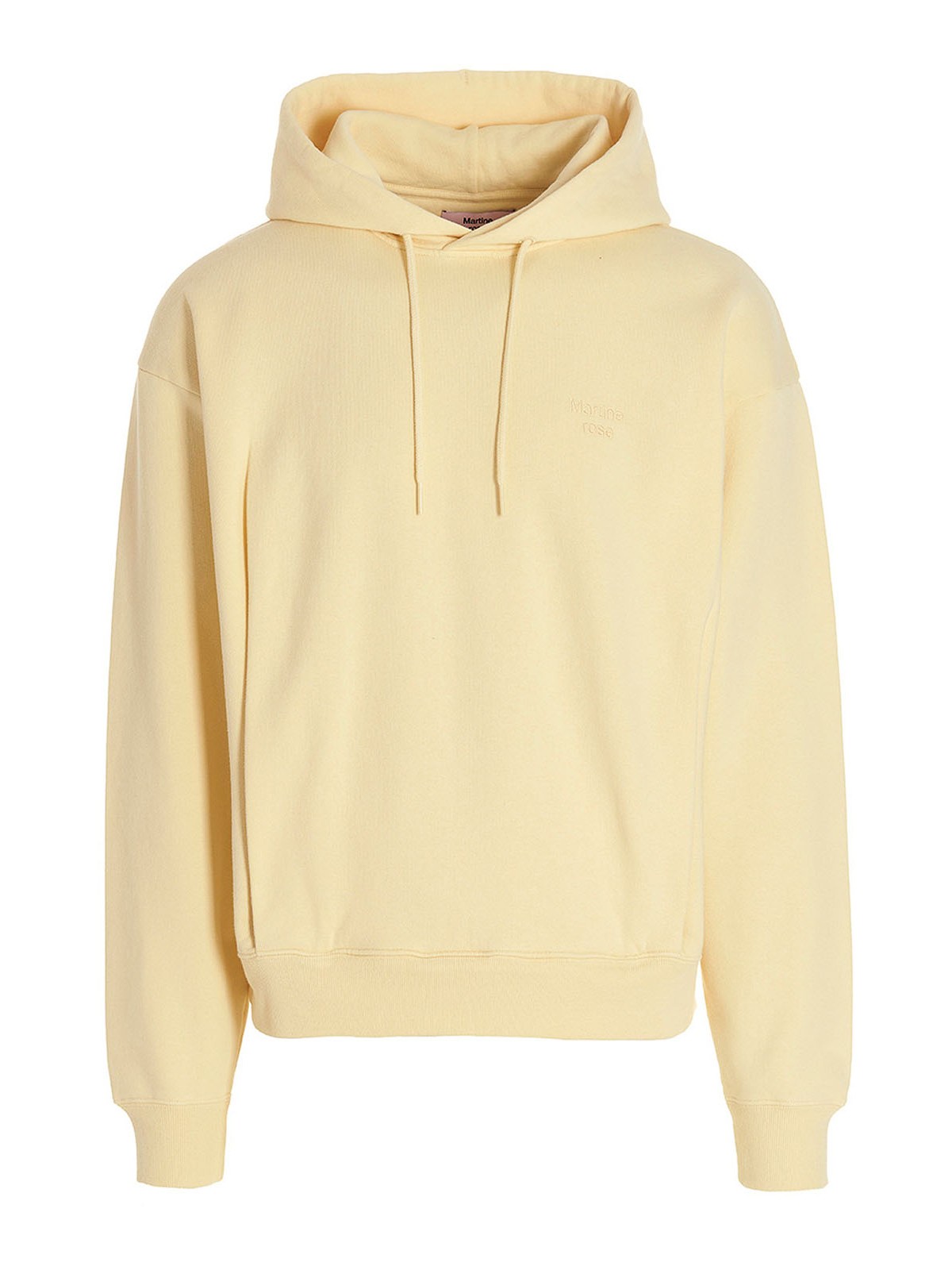 Shop Martine Rose Classic Hoodie In Yellow