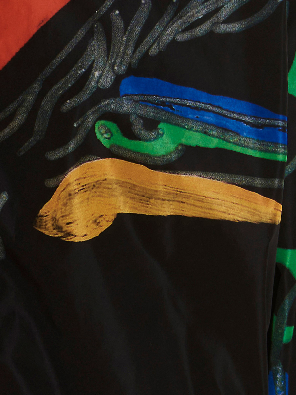 Shop Moschino Printed Nylon Jacket In Multicolor