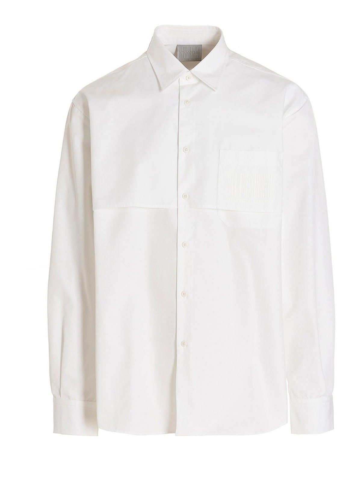 Shop Vtmnts Camisa - Domotics In White
