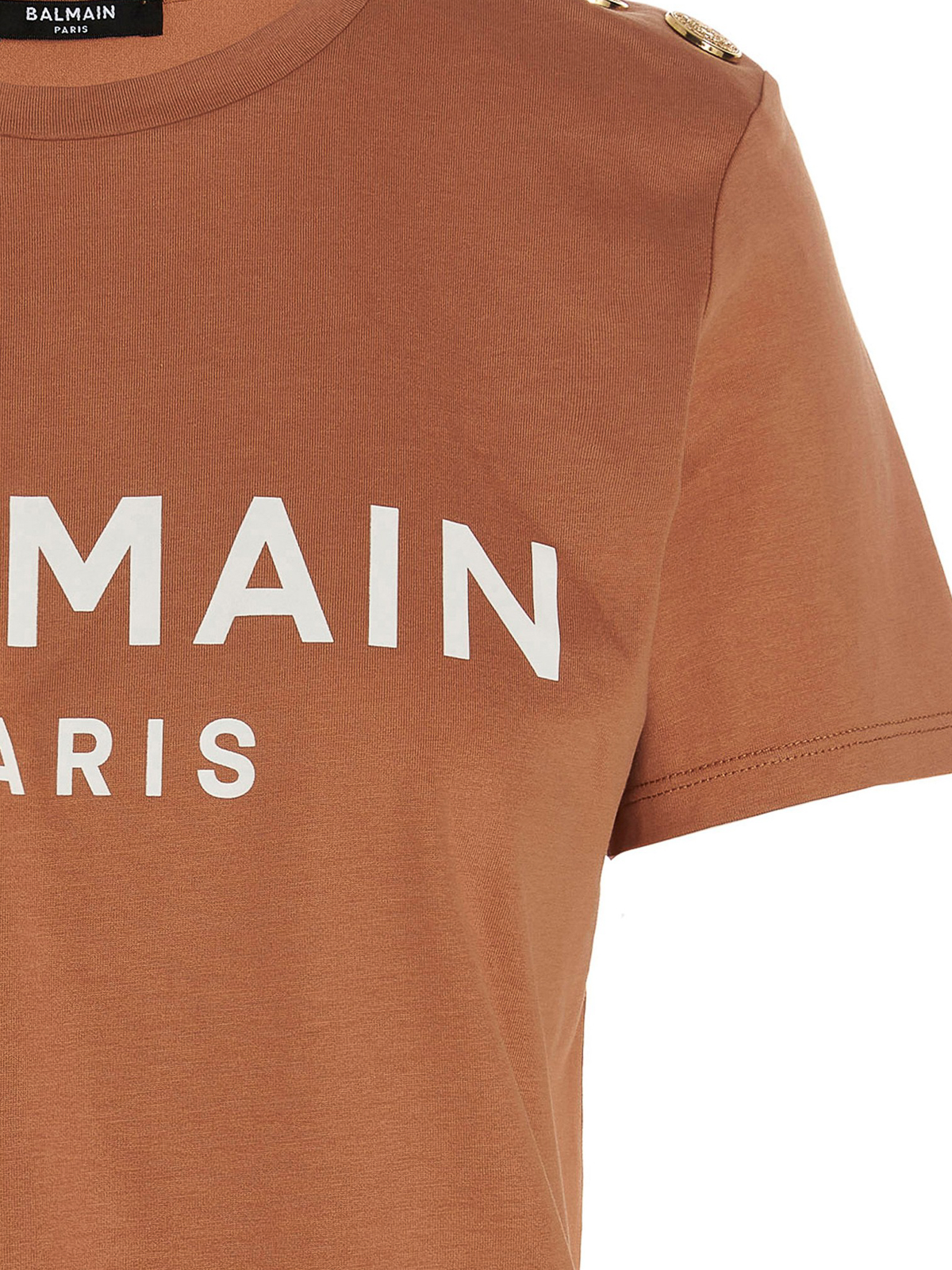 Balmain Tシャツ - ブラウン - ブラウン|AF0EF005BB02WCE