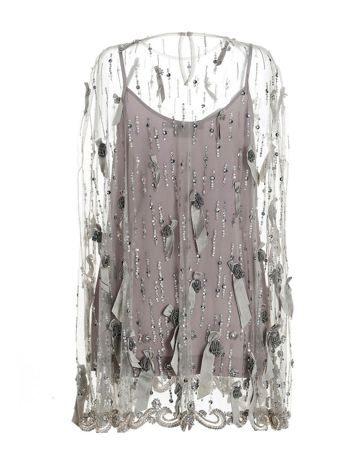 Shop Bernadette Vestido Corto - Gris In Grey