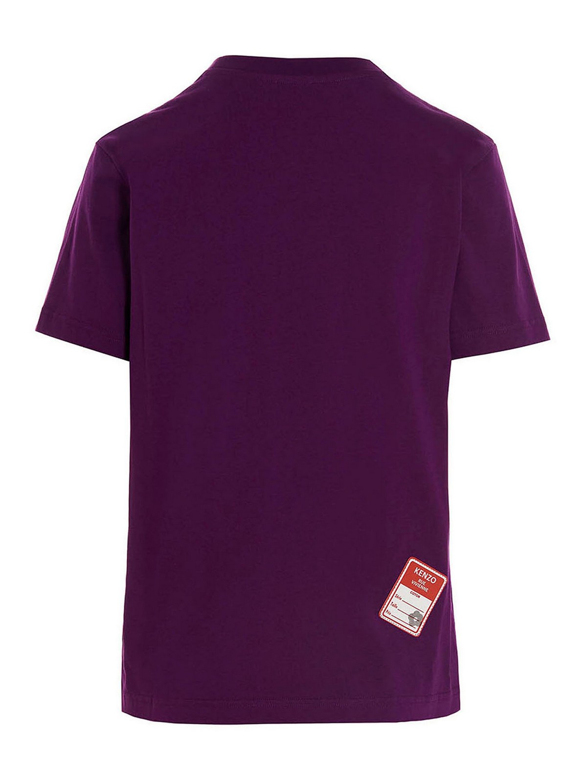 Shop Kenzo Camiseta - Rue Vivi American In Purple