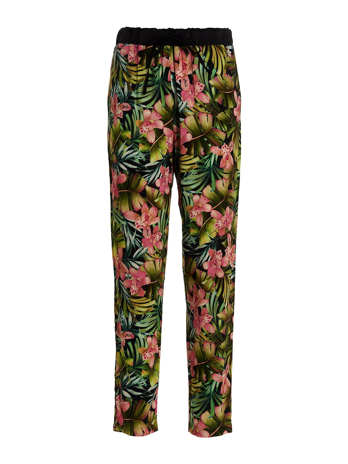 Shop Liu •jo Relax Pants In Multicolour