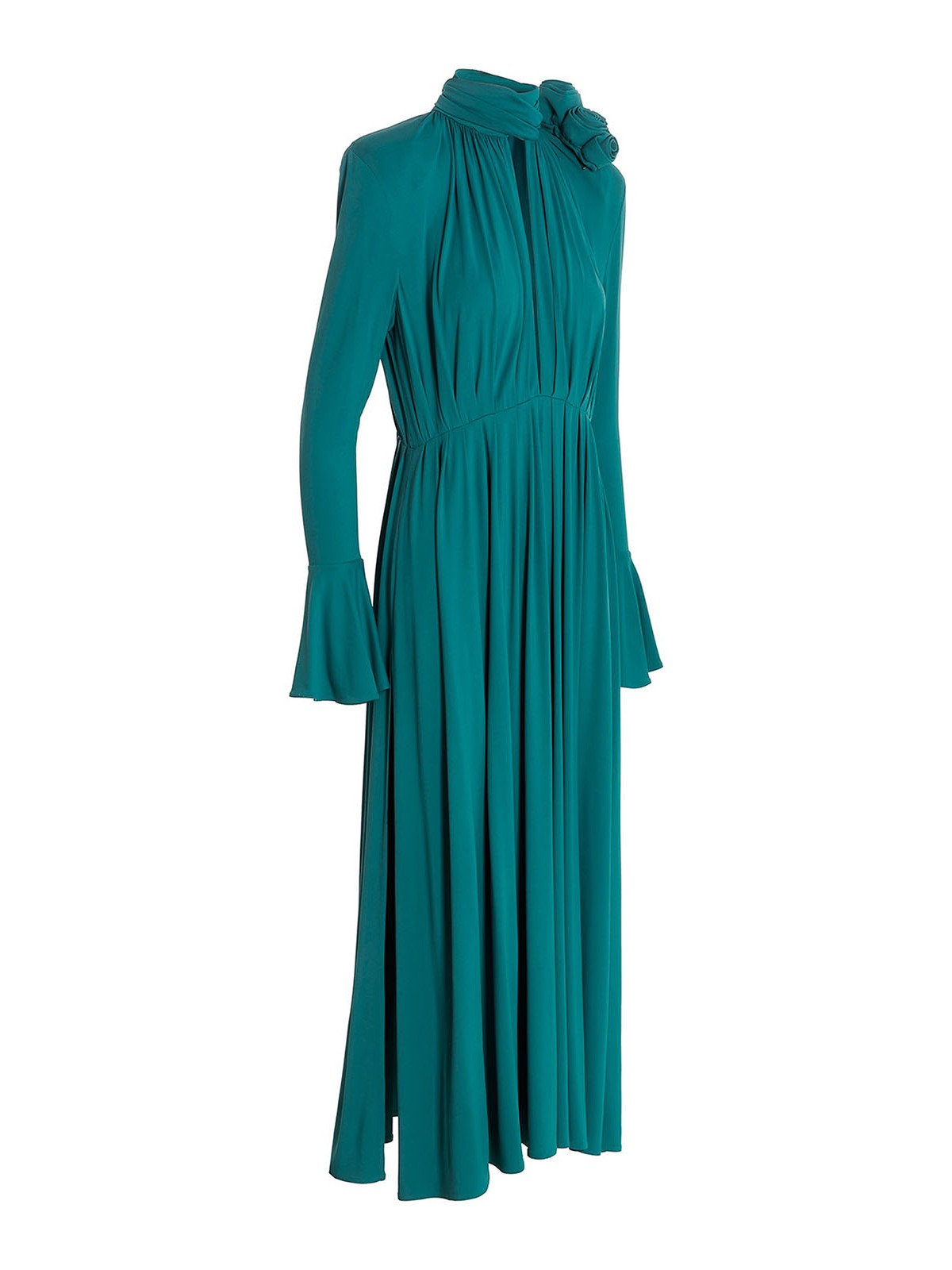 Magda Butrym Sash detailed dress - Light Blue|226423AQUAMIRINE Magda Butrym Sash detailed dress - Light Blue|226423AQUAMIRINE