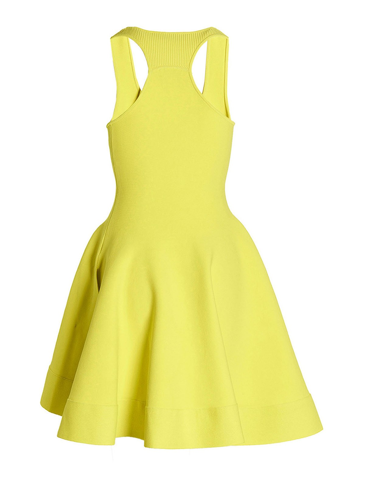 Shop Proenza Schouler Knitted Dress In Yellow